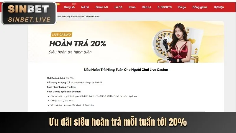 Sự kiện đặc biệt và giải đấu choang link vào